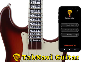ギターの挫折をなくす「TabNavi Guitar」が12月1日(月)に最新アップデートリリース　スケール表示＆4段階コード表示に対応　～譜面が苦手な初心者でも、液晶指板ナビゲーションで迷わず弾ける次世代ギター「TabNavi Guitar」～