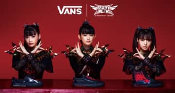BABYMETAL、結成15周年を記念して「Vans」との初コラボが登場 ABC-MART限定発売