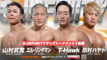 【GLEAT】記念すべき『Ver.100』でG-INFINITY新王者決定1DAYトーナメント開催！ 1回戦から「リンダ＆山村 vs T-Hawk＆田村」の激戦