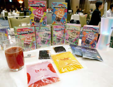 進化したタピオカ 大阪で台湾食品の商談会