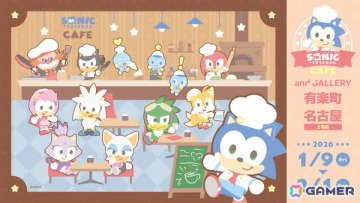コラボカフェ「SONIC & FRIENDS CAFE」が1月9日よりand GALLERY有楽町店、名古屋2号店で開催！限定フードメニューや描き下ろしイラストグッズを展開