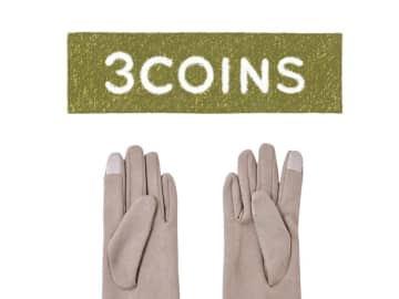 スマホ操作、できます！【3COINS】ビジュも機能性も◎「おしゃれ手袋」
