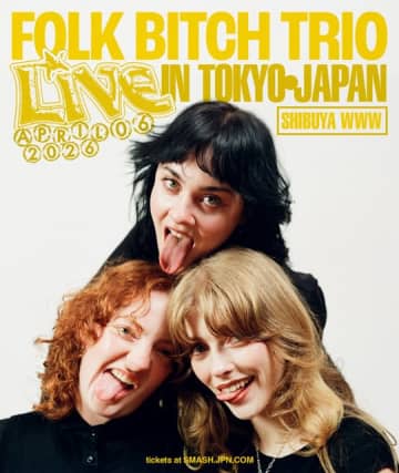 フォーク・ビッチ・トリオ、オーストラリアの期待の新人が初来日公演を開催
