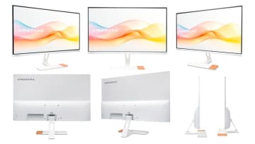 暮らしになじむ23.8型/27型モニター、日本エイサーの新生amadanaブランドから。15.6型モバイルも