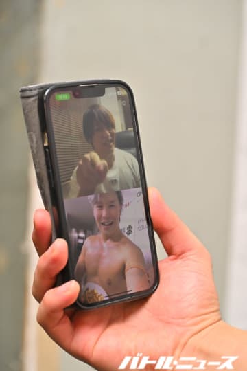 飯伏幸太に生電話で王座戴冠を報告！ムエタイ＆プロレスの二刀流ファイターが師匠・飯伏との防衛戦を誓う！