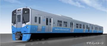 JR四国の新ハイブリッド車両「3600系」、量産先行車が完成 26年6月デビュー目指す