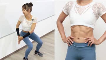 2分でできる“立ち腹筋”。お腹痩せを目指すスピードメニュー（週3推奨）
