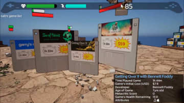 プレイヤー自身の“積みゲー”が敵となり襲いかかってくる！アーケードACT『Game Quest: The Backlog Battler』―購入金額が大きいほどダメージもデカい