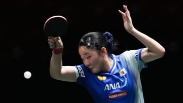 【卓球】張本美和が世界2位と大激闘　元世界女王から2ゲーム奪うもWTTファイナルズ初戦敗退