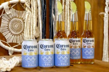 「コロナ セロ」、冬季オリンピックのロゴ入りパッケージ発売