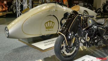 【ホットロッドショー】ロイヤルエンフィールド「ショットガン650」が大化け! 昨季アワード3冠のマシンも登壇