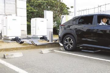 東日本高速会社／２７年に路面給電実証実験開始／館山道・君津ＰＡ付近に設備敷設