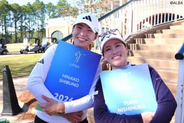 予選会会場で渋野日向子と西村優菜が交わした“涙の抱擁”「気持ちが分かりあえる部分も」