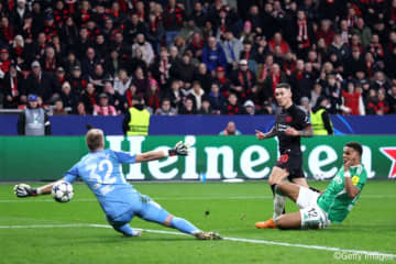 レヴァークーゼンは土壇場で追い付くもCL3連勝ならず…一時逆転のニューカッスルは逃げ切り失敗