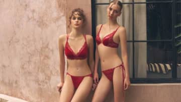 ANNEBRAのホリデーコレクション「Velvet sin」黒×赤の美をまとう冬の新作