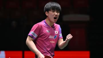 男子シングルストップ10に変動なし　張本智和は日本勢トップの5位をキープ｜卓球男子世界ランキング（2025年第50週）