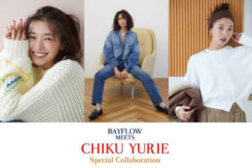 BAYFLOW×知久友里恵の最新コラボ♡大人カジュアルに映える3型が登場