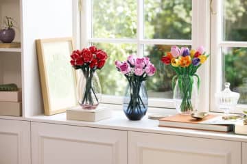 「レゴ ボタニカル シリーズ」より新たに4製品が2026年1月1日に発売チューリップのブーケセットや9歳以上から楽しめるレゴ セットも