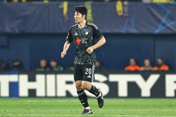 22歳日本代表がCLで躍動　“本職起用”で安定プレー…現地最高評価「信じられないほどいい選手だ」