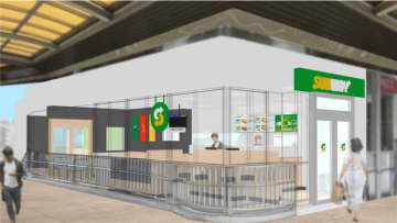 JR堺市駅 改札前にサブウェイが出店！『JR堺市駅店』12月16日（火）オープン