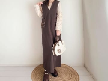 “この1枚”でコーデが決まる！【しまむら】大人が頼れる「おしゃれジャンスカ」