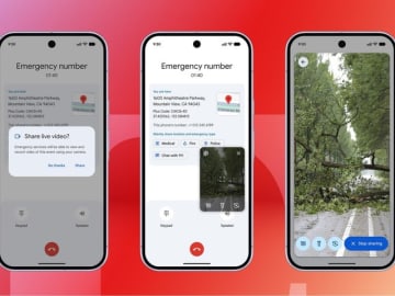 グーグル、Androidの緊急通報で「ライブ映像」を共有可能に