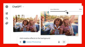 ChatGPTが「Adobe Photoshop」の無料提供を開始　AIとの会話で画像編集が可能に