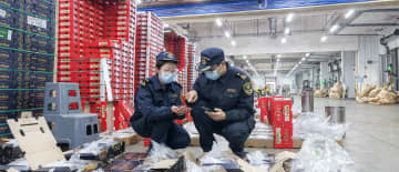 7800トン超のチリ産チェリーが中国・広州に到着