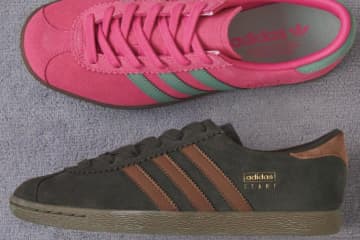 アディダス オリジナルス“くすみカラー”のスニーカー、レトロな配色の「シュタット」など