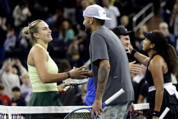 “男女対決”批判の声に当の２人が反論！「女子のレベルをより高める」とサバレンカ、「テニス界の団結」とキリオス＜SMASH＞