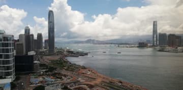 感染者増で青衣のハイキングコース閉鎖