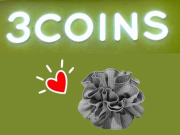 「結ぶだけで可愛くしたい」人へ！【3COINS】即キマる♡「デザインシュシュ」