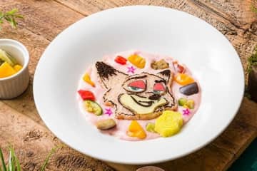 ディズニー映画『ズートピア 2』カフェが東京・大阪・愛知で、ジュディ＆ニック着想フード