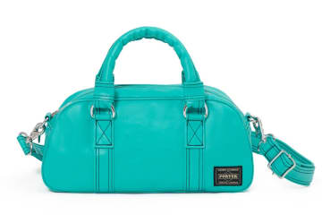 ポーター“ターコイズカラー”の限定キャンバスバッグ、丸みミニボストン＆大きめポケットのトート