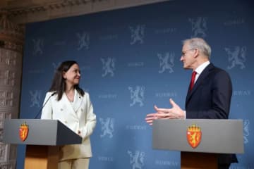 ノーベル平和賞マチャド氏、オスロで会見　ベネズエラは間もなく「民主的で自由な国」に