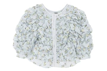 クラネ×田中みな実の第4弾、ふんわり小花柄カーディガン＆春夏素材のスラックス