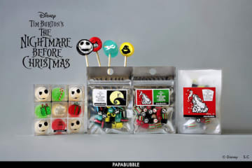 パパブブレ×ティム・バートン『ナイトメアー・ ビフォア・クリスマス』コラボキャンディ・グミが登場