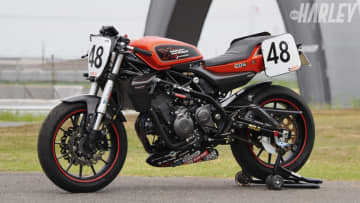 性能だけでなくスタイルも追求。よりディープにハーレー中型車のX350をいじる!