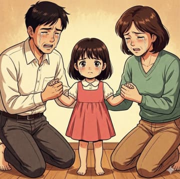 「子供は私がもらう」と奪い合う離婚間近の夫婦。そんな夫婦の仲を取り持った、子供の行動とは【短編小説】