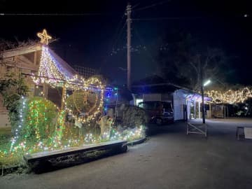 小湊鉄道の各駅おもてなし　市原、13日イルミネーションまつり　温かい飲み物や食事も