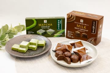 セブン-イレブン、厳選素材を贅沢に使用した「セブンプレミアム とろ生食感 ショコラ」「セブンプレミアム 生チョコレート抹茶」発売