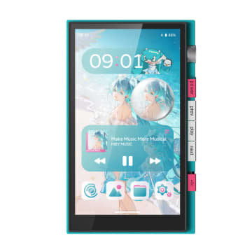 HiBy×初音ミクコラボDAP。300台限定の特典付も