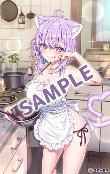 ホロライブ・猫又おかゆさん主演＆プロデュースゲーム「おかゆにゅ～～む！R」のアニメイト特典に使用される描きおろしイラストが公開！