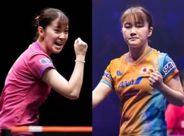 長﨑美柚は世界女王・孫穎莎と、大藤沙月は新星サウスポー・蒯曼と激突　同士討ちを制した日本女子2選手は中国撃破なるか【WTTファイナルズ香港】