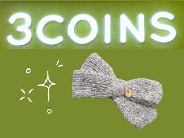 今季も【3COINS】が頼れるーーッ♡ 冬コーデに似合う「リボン付きヘアアクセ」