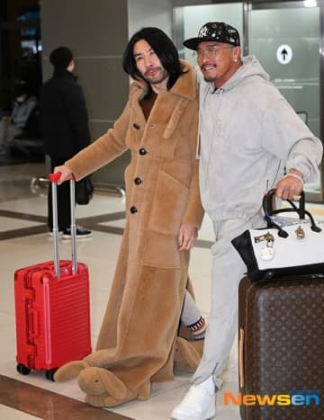 【PHOTO】秋山成勲＆ノ・ホンチョル、海外スケジュールのため出発