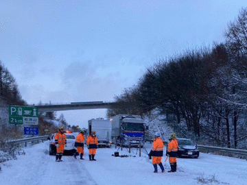 【道央道】伊達市内で事故 通行止め解除には時間がかかる見込み（12日16:00現在）