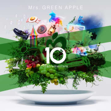 【先ヨミ・デジタル】Mrs. GREEN APPLE『10 -Instrumentals-』DLアルバム首位走行中　A.B.C-Zが追う