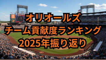 「OPS.787」「防御率1.81」が証明！オリオールズの真のチーム貢献度ランキング：投打のベスト3を徹底分析【2025シーズン振り返り・オリオールズ編】