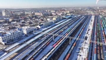 「中欧班列」東ルート、年間運行本数が5千本超す